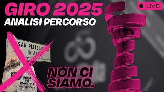 LIVE REACTION - Analisi Percorso e Altimetrie GIRO D'ITALIA 2025