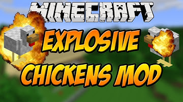 ★ Mod Spotlight w/ SuperMinepod! - Explosive Chickens Mod!