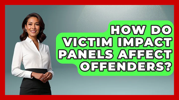 How Do Victim Impact Panels Affect Offenders? - Jail & Prison Insider