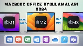 MacBook Office Uygulamaları Nasıl Yüklenir 2024 (Son sürüm)