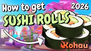 EVERY WAY to Get Sushi Rolls in Kohau Hibachi *2026*