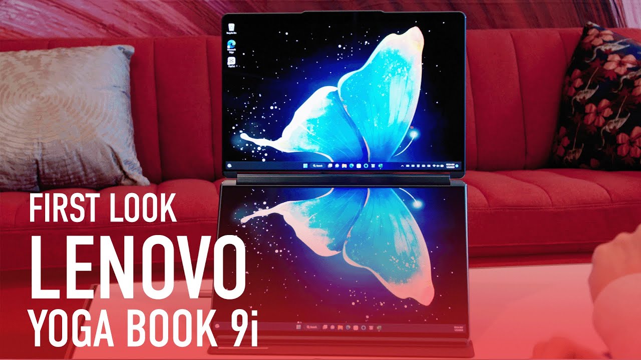 Lenovo's Yoga Book 9i Offers Dual OLED Screens in a 13.3-inch