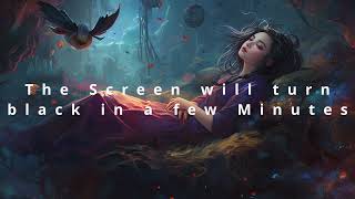 Sleep Music for Deep Sleep 10 Hours Delta Theta Waves Binaural Beats Dark Screen Meditation Relaxing