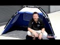 Beach Tent - Sun Shelter - Pop up in seconds - Land and Sea Sports