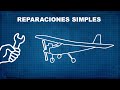 Arreglo y reparaciones de aviones RC (madera balsa y espuma EPO)