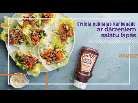 Video: Cūkgaļas Salāti Plātsmaizē
