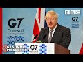 Covid: G7 to donate one billion vaccine doses by next year, Boris Johnson 🇬🇧 @BBC News live 🔴 BBC