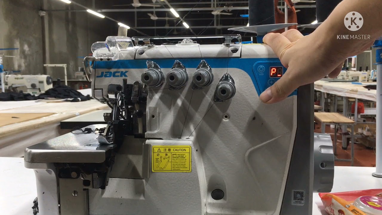 chỉnh vắt sổ Jach e4 tốc độ và kim dừng theo ý mình