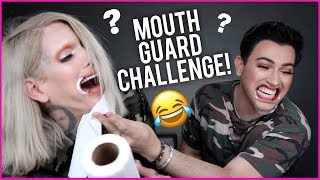 MOUTHGUARD CHALLENGE WITH JEFFREE STAR!