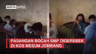 Pasangan Bocah SMP Digerebek di Kos Mesum Jombang