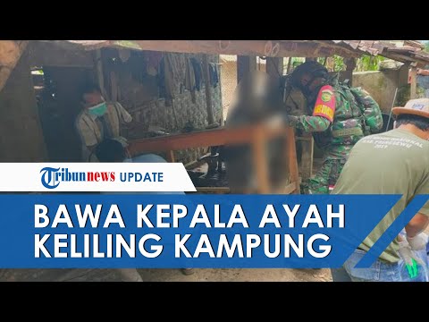 Anak Tega Penggal Kepala Ayah Kandung di Lampung, Sempat Ditenteng Keliling Kampung: Bapakku Mati