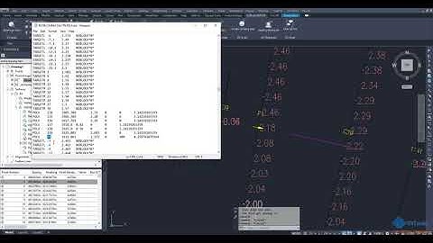Đọc file NTD từ các định dạng khác nhau vào trong Civil3D