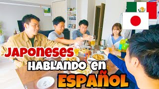 Reunión con AMIGOS de mi esposo. JAPONESES hablando en ESPAÑOL y  yo intentando practicar mi JAPONÉS