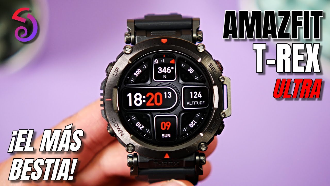 Amazfit T-Rex Ultra debuta como nuevo smartwatch de gama alta