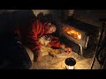 Calm Day, Rainy Night | Solo Camping with My Dog 🌙🌧️🐕🔥