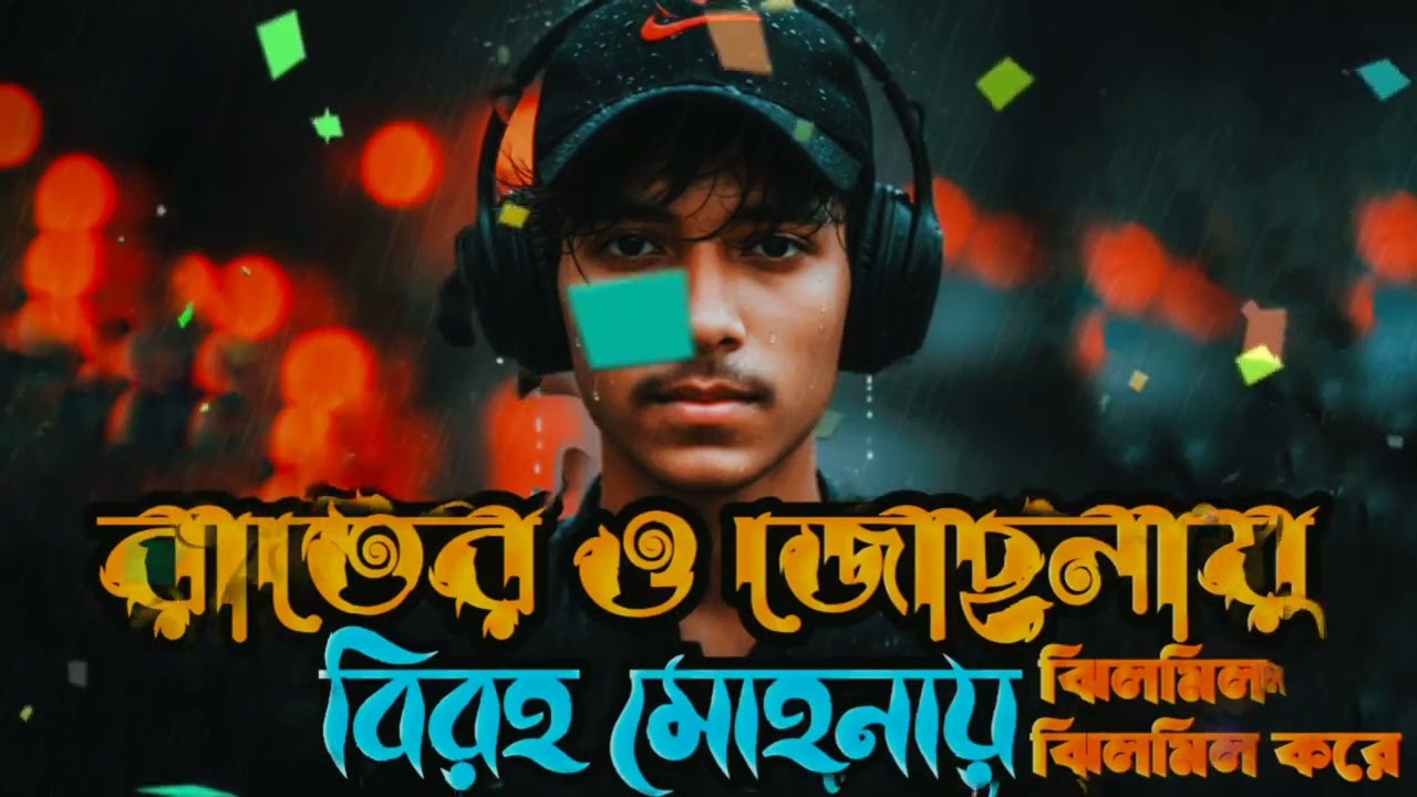 রাতের ও জোছনায় বিরহ মোহনায় ঝিলমিল ঝিলমিল করে 