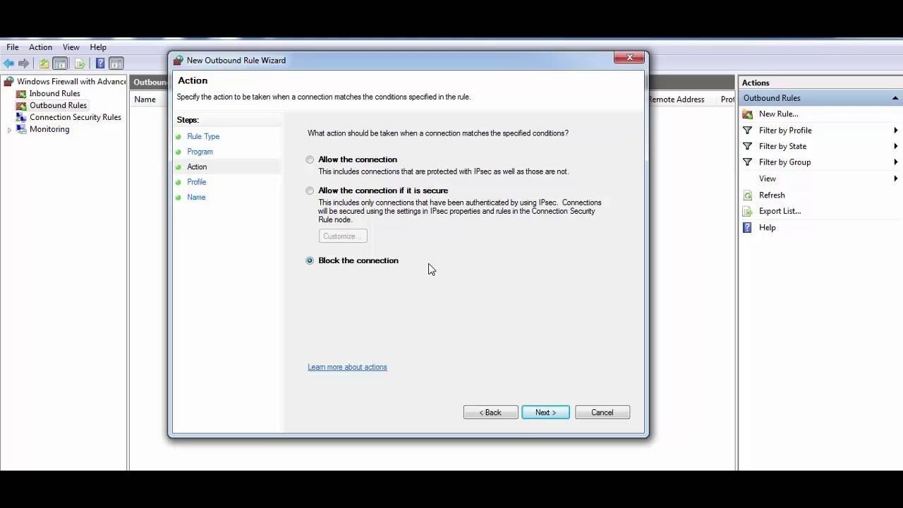 How To BlockInternet Access Of Any Program In Window 10 (MFB CLIP)
