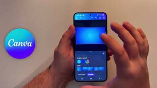 How To Make Gradient Background Color in Canva Mobile App 📱 screenshot 4
