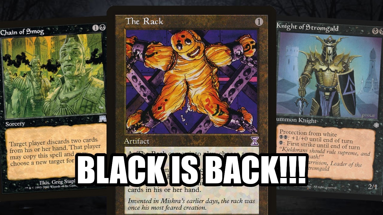 cards like the rack mtg (moderately Played) Fun Box Monster Emporium Exile any number of cards from your hand face down The Rack (Card) | EDHREC