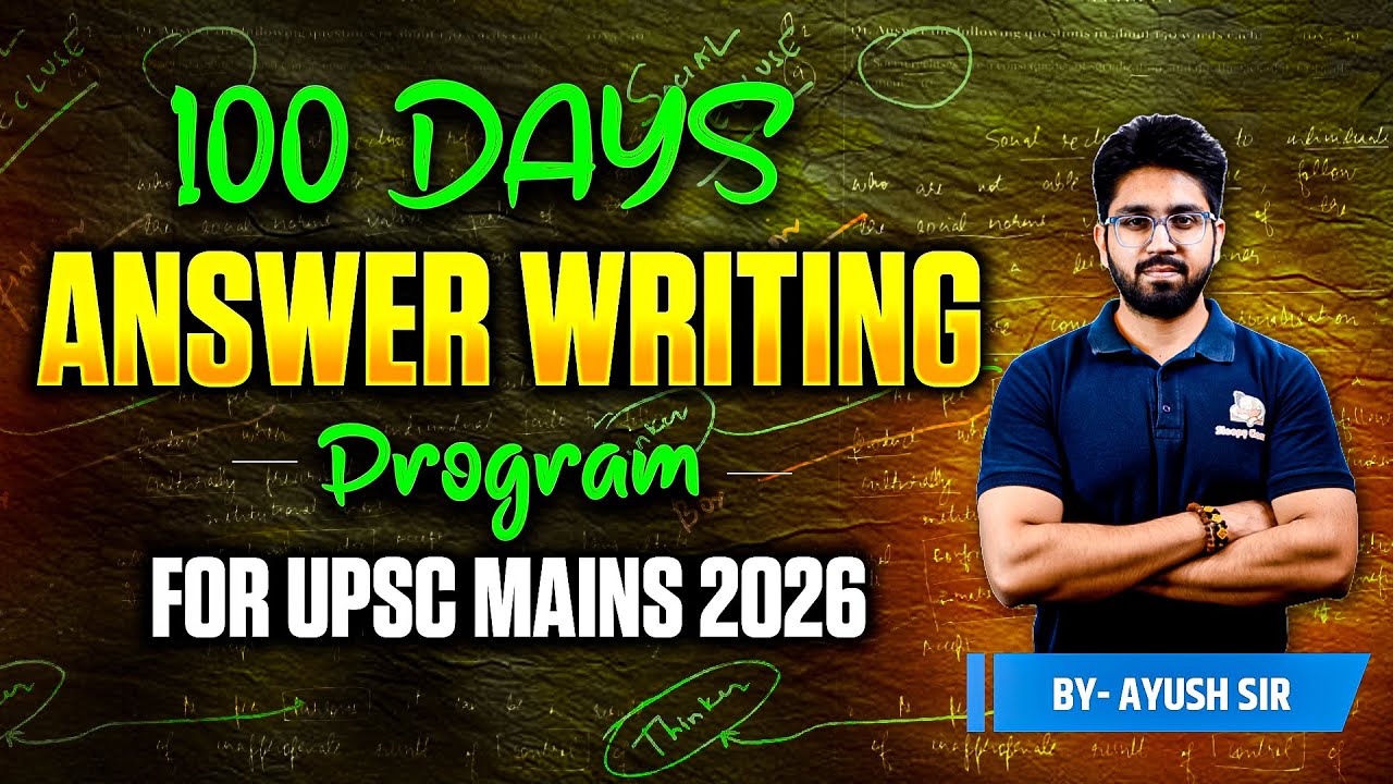 UPSC Mains 2026 Daily Answer Writing with Evaluation | Tips & Strategy ...