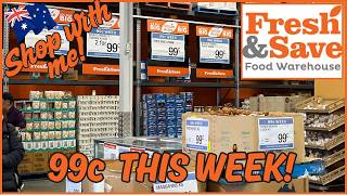 Discount shop in AUSTRALIA | FRESH & SAVE FOOD WAREHOUSE | 99c Groceries, Meat, Fruit, Vege & more!🛒
