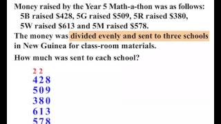 Year 7 Maths Lessons 2015: Two-Step Problems