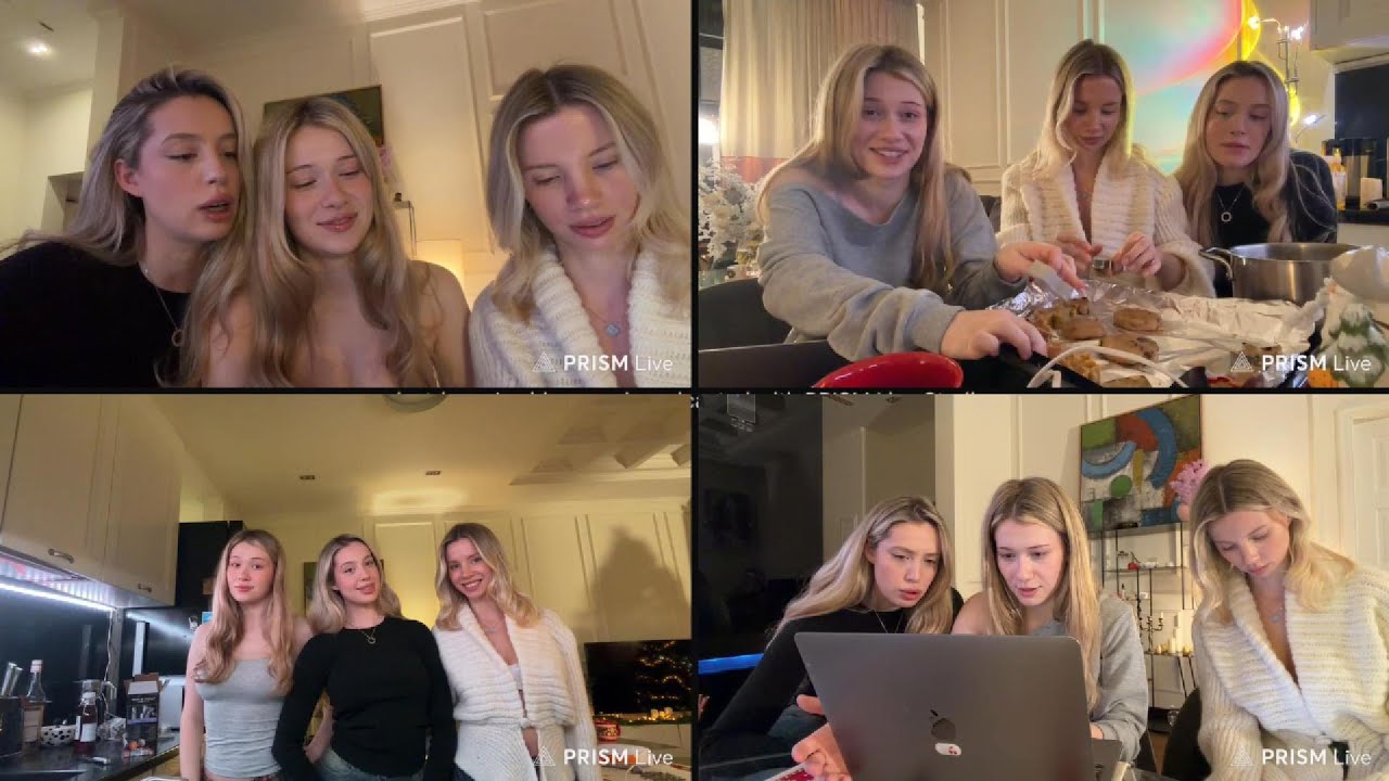 инстрина , настя, кристина /готовимся к НОВОМУ ГОДУ с девочками ! готовим печенье .