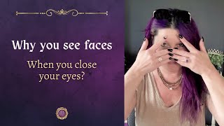 Download Lagu Why do I see faces when I close my eyes? (Who are they) MP3