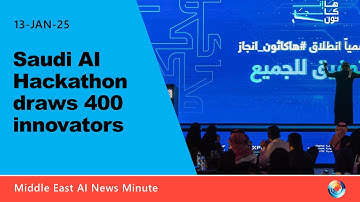 Saudi AI hackathon draws 400 innnovators
