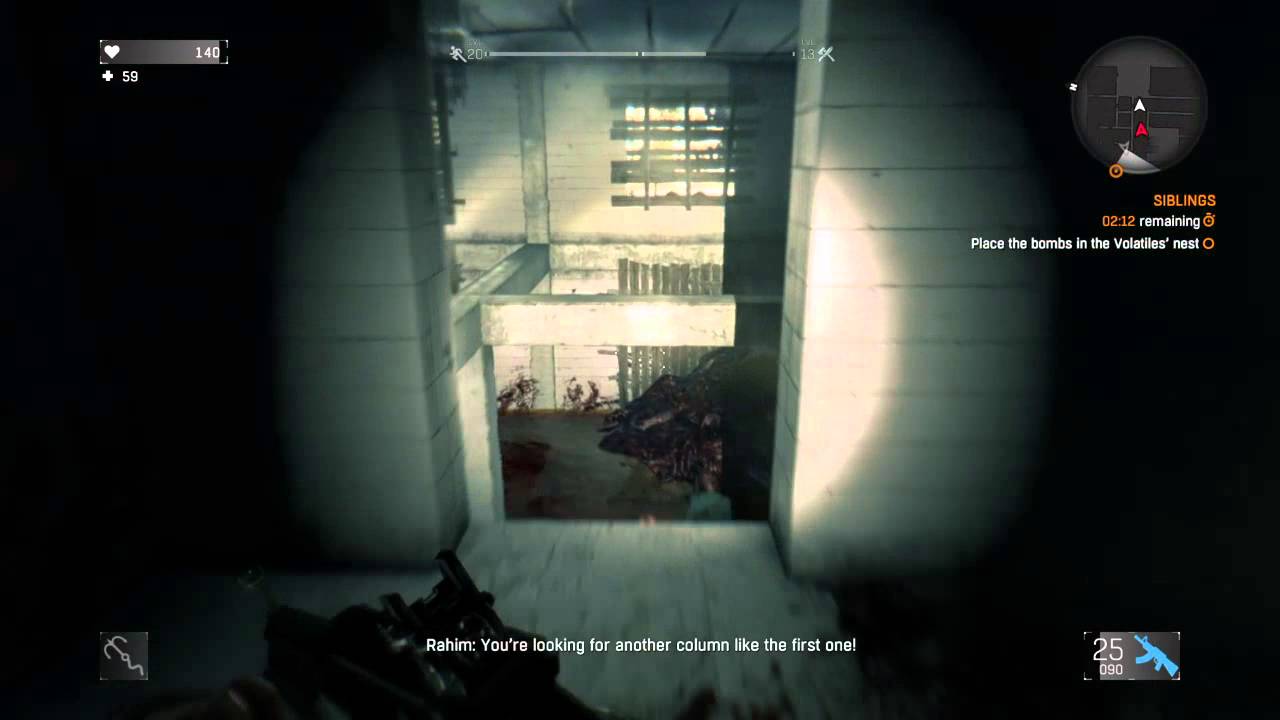 Dying Light Placing Rahim's Bombs In The Nest Building YouTube