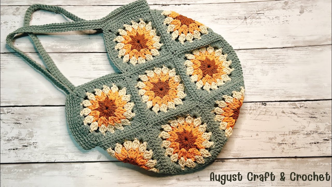 Crochet Flower Purse | AllFreeCrochet.com