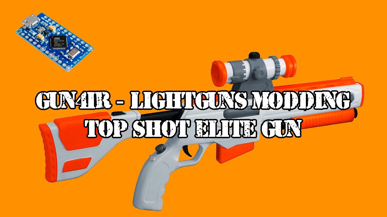 GUN4IR Lightguns modding Top Shot Elite Gun YouTube