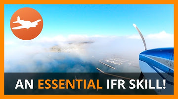 One of the most IMPORTANT IFR Skills is often overlooked in visual flight training. RATE + AIRSPEED