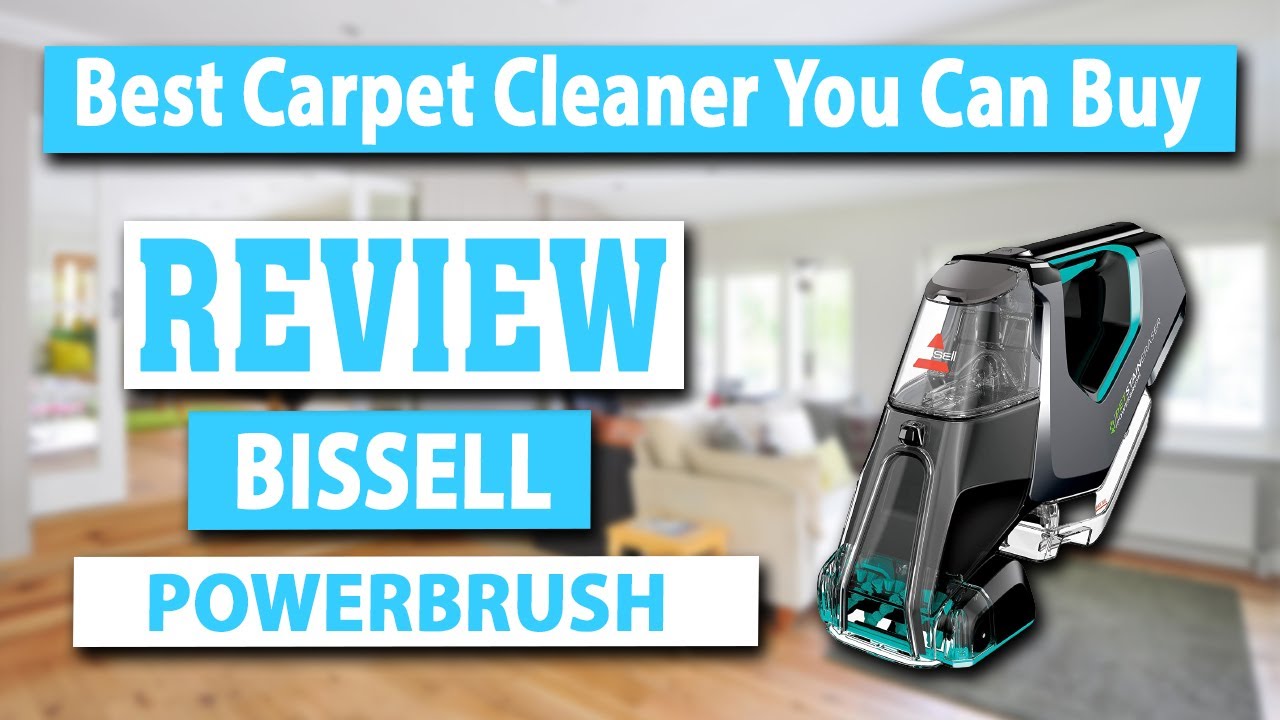 Bissell Pet Stain Eraser PowerBrush Review Best Carpet Cleaner You
