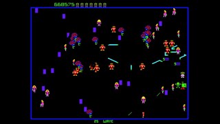 Robotron 2084 Gameplay: 6,341,475 score, wave 236.