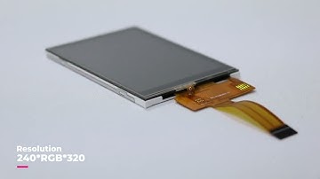 Unveiling the Sleek Design of our 2.8-Inch TFT LCD Display | Product Showcase