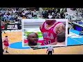 Dennis Rodman reacts in disgust to the foul call in front of Steve Javie and gets T’d up (1996)