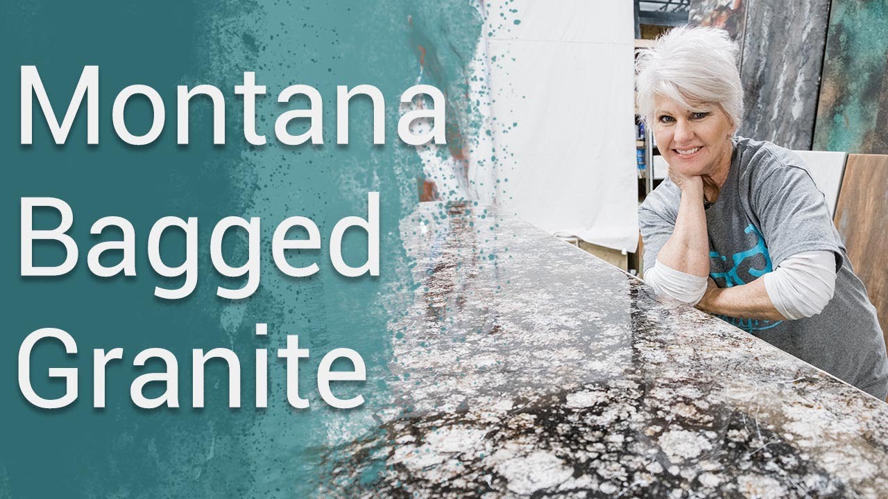 Bagged, Montana Granite with Stone Coat Countertop Epoxy