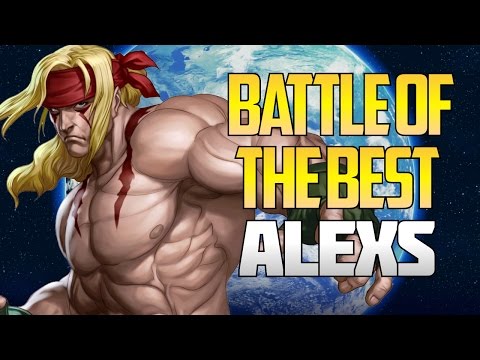 SFV S2 ▰ The Two Best Alex Players In The World?【Gunfight Vs Donpachi FT10】Street Fighter V / 5