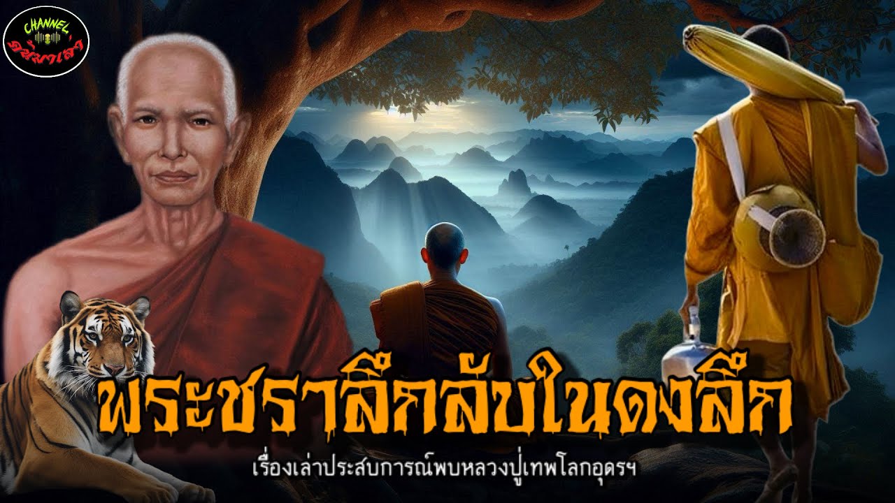 “พระชราลึกลับในป่าดงลึก”พบหลวงปู่เทพโลกอุดรฯ |เรื่องเล่าประสบการณ์ลี้ลับพระธุดงค์กรรมฐาน