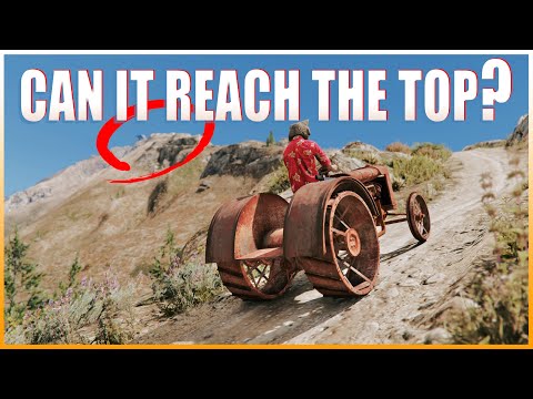 GTA V - Can Rusty Tractor climb to the top of Chiliad mountain?