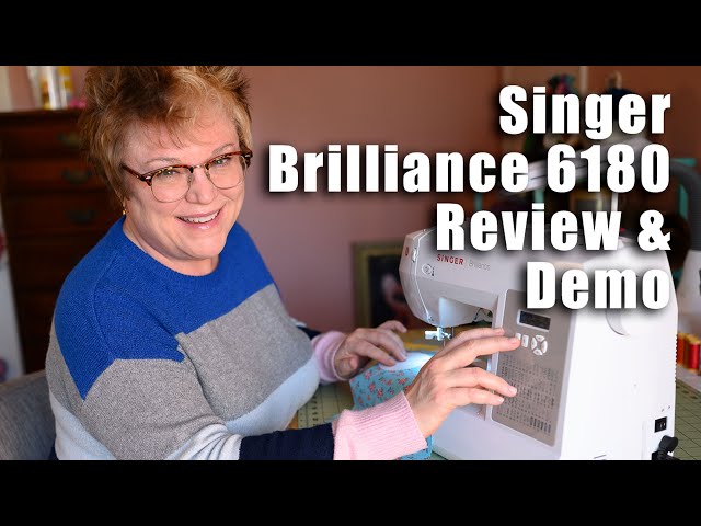 Singer Sewing Machine for BEGINNERS | Singer Brilliance 6180 Review and  Demo | Complete Information - YouTube