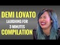 DEMI LOVATO LAUGHING COMPILATION (3 MINUTES)!