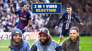 2 in 1!! | A masterclass in beating the press & a Sergio Busquets Reaction | Half A Yard Reacts
