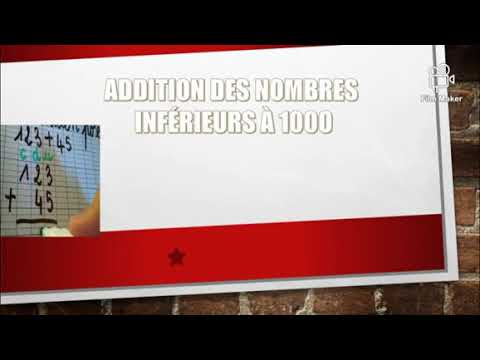 EB3 - ADDITION DES NOMBRES - YouTube