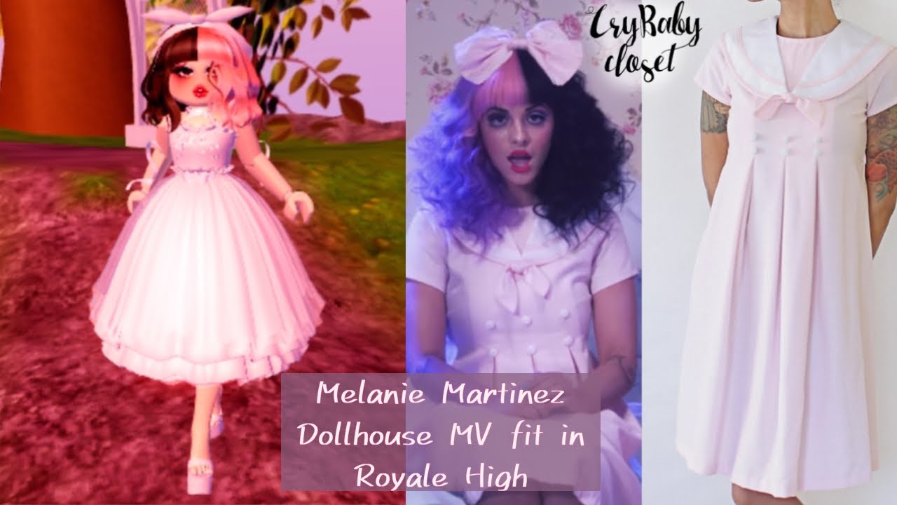 Recreating Melanie Martinez’s Dollhouse MV fit in Royale High Royale