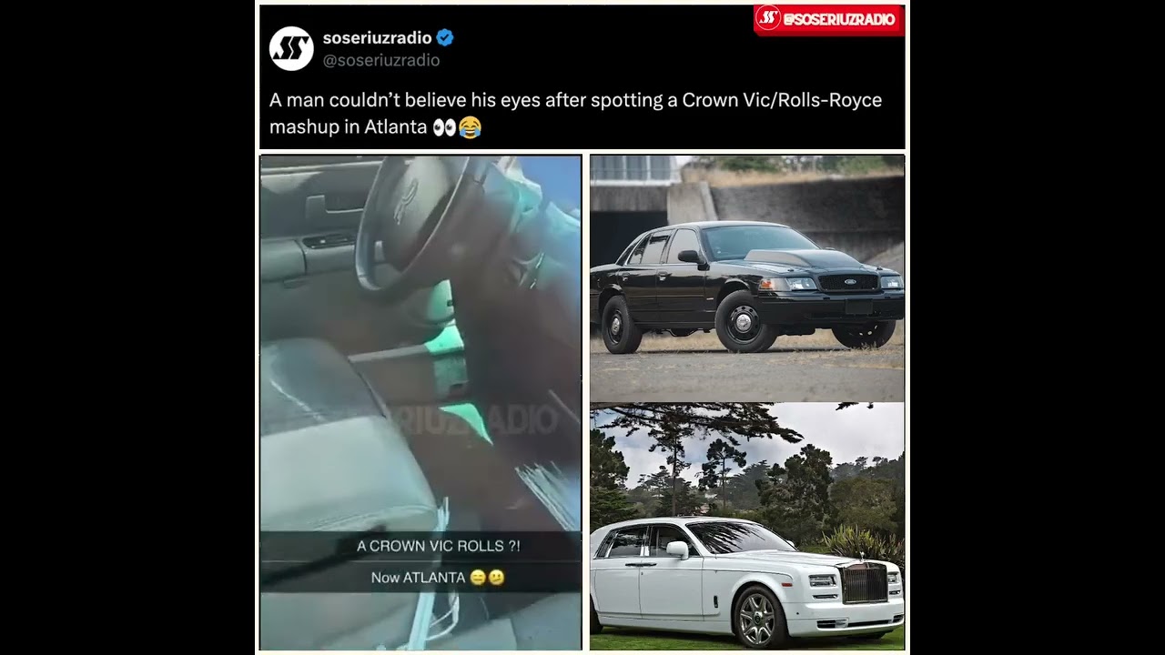 Watch BIZARRE CROWN VIC AND ROLLS-ROYCE MASHUP IN ATLANTA HAS PEOPLE DOING A DOUBLE TAKE! on YouTube Watch BIZARRE CROWN VIC AND ROLLS-ROYCE MASHUP IN ATLANTA HAS PEOPLE DOING A DOUBLE TAKE! on YouTube