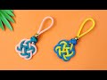 Super Easy Paracord Lanyard Keychain | How to make a Paracord Key Chain Handmade DIY Tutorial #30