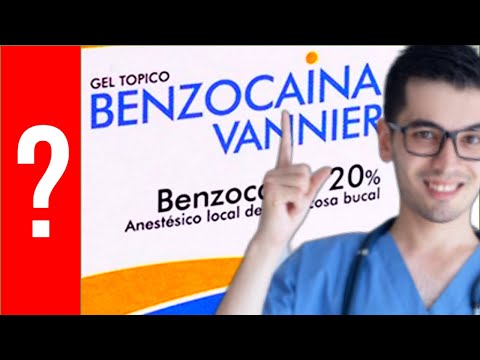 Vídeo: Benzocaína: Instrucciones De Uso, Indicaciones