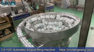 CX-YGF: All-in-One 60ml E-liquid Filling, Capping & Labeling Machine | Full Walkthrough